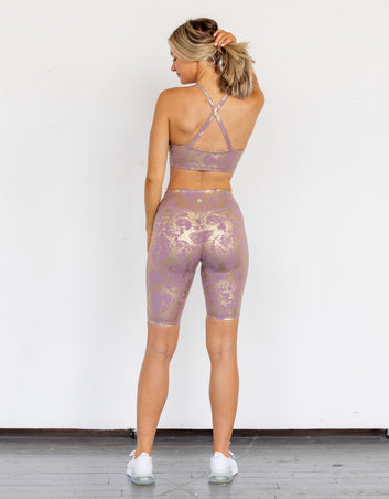 Astoria LUXE METALLIC Series Short - Mauve