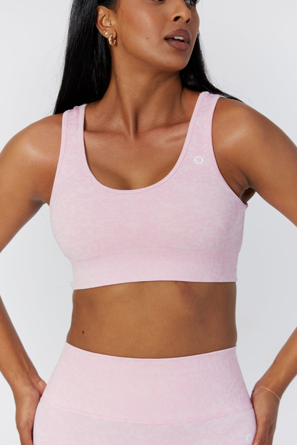 Astoria RISE Seamless Legging - Baby Pink