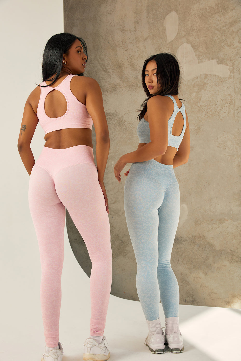 Astoria RISE Seamless Legging - Baby Blue