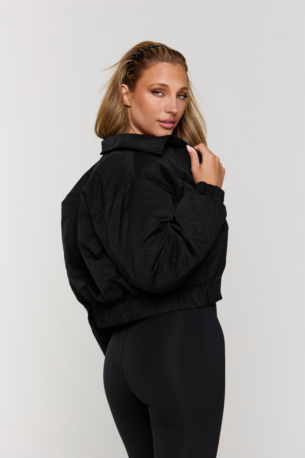 Astoria Airvíve Halter Flare Onesie - Black