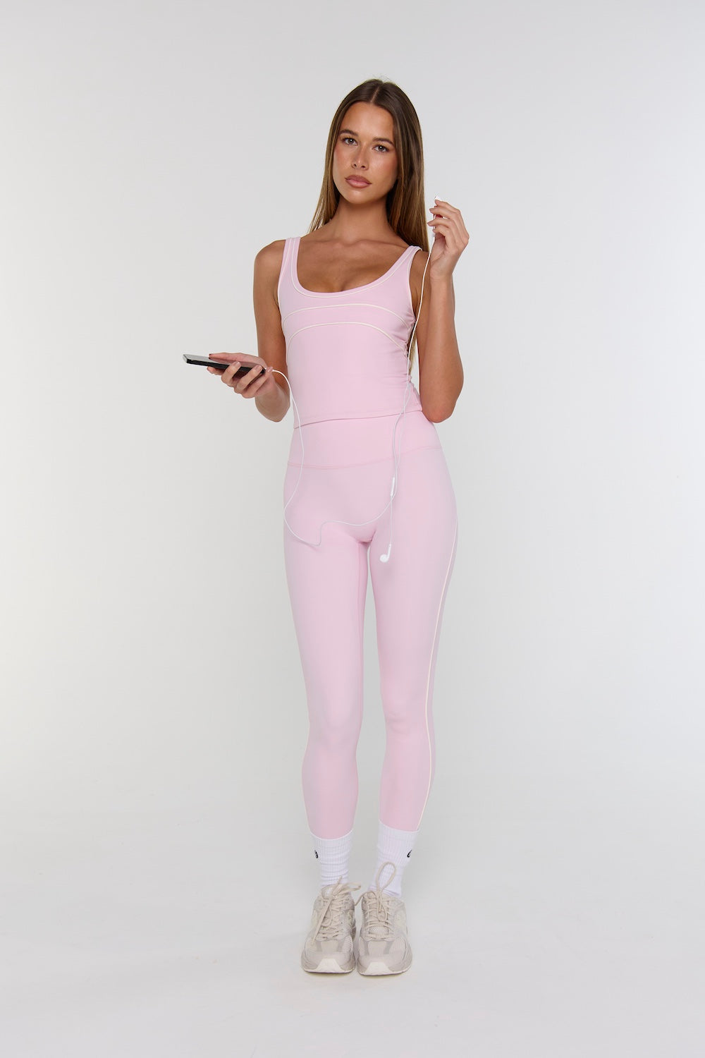 Astoria Airvíve Essential Sport Tank - Pink/Cream
