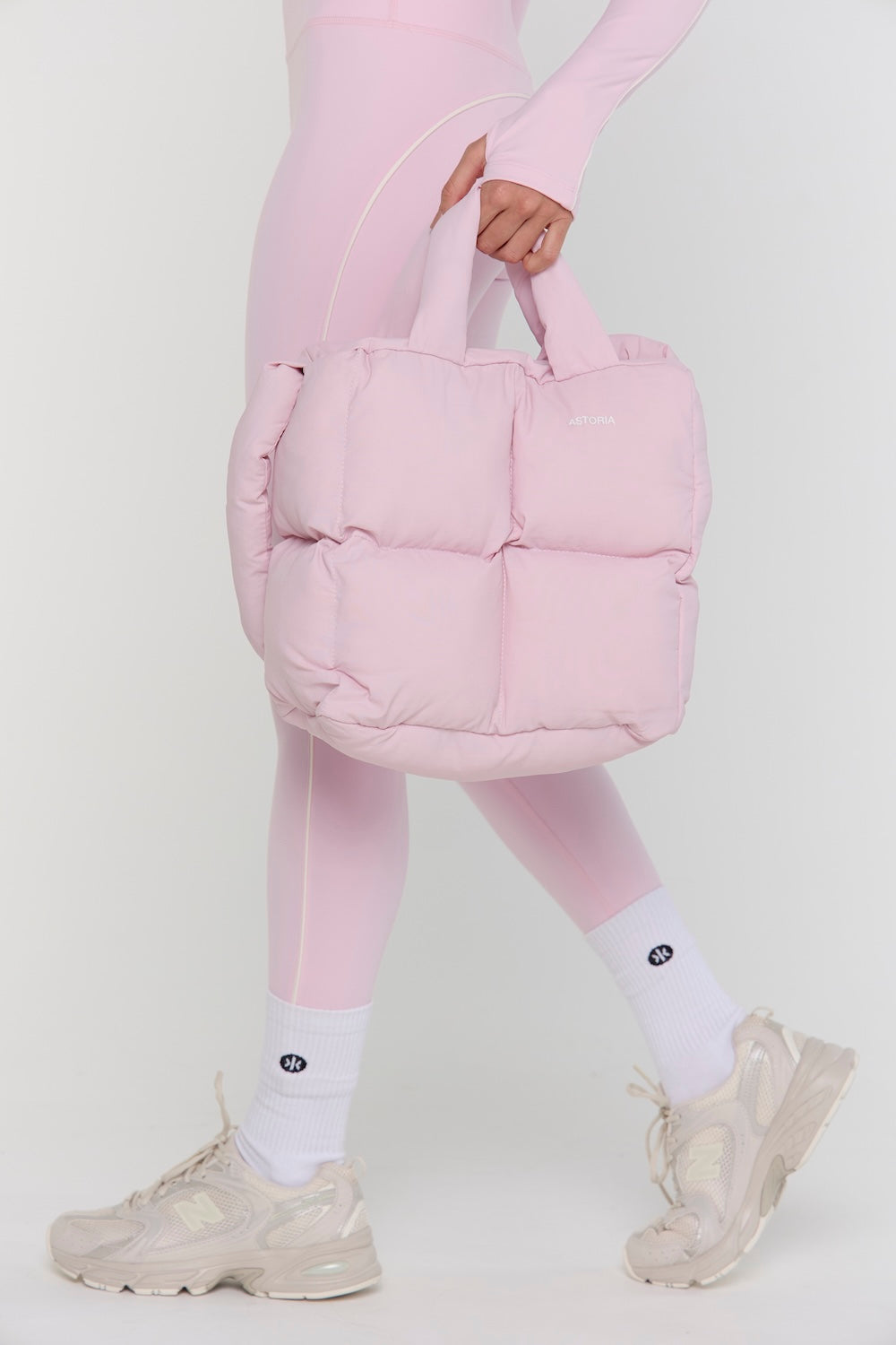 Astoria Airvíve Full Length Legging - Pink/Cream