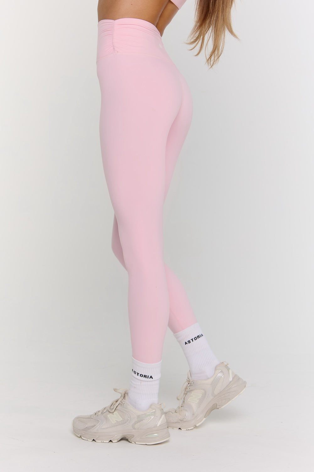 Astoria Airvíve Ruched Legging - Sweetheart Pink