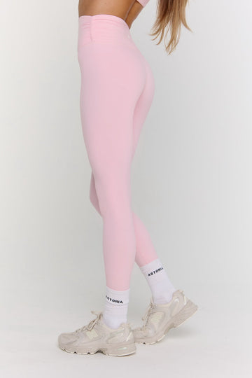 Astoria Airvíve Ruched Legging - Sweetheart Pink