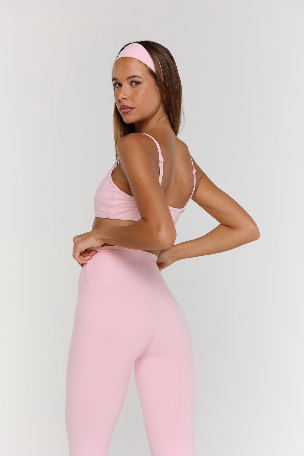Astoria Airvíve Ruched Legging - Sweetheart Pink