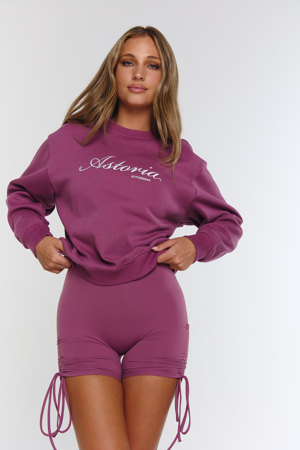 Astoria Airvíve Ruched Onesie - Sugarplum