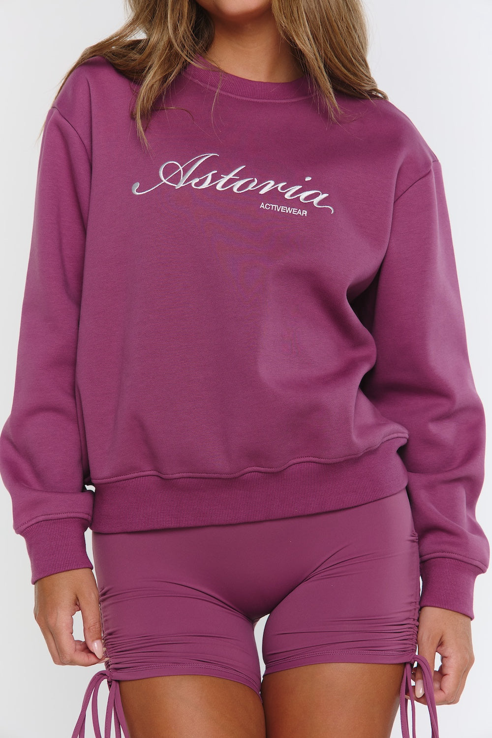 Astoria Crewneck Sweatshirt - Sugarplum