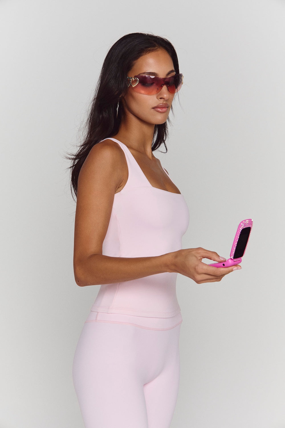 Astoria Airvíve Square Neck Tank - Angel Pink