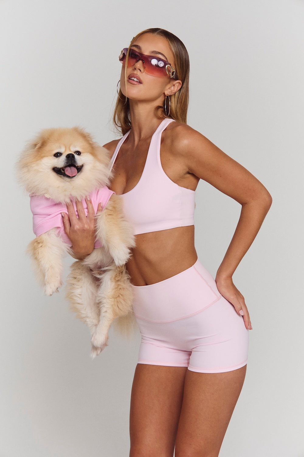 Astoria Airvíve Rhinestone Micro Short - Angel Pink