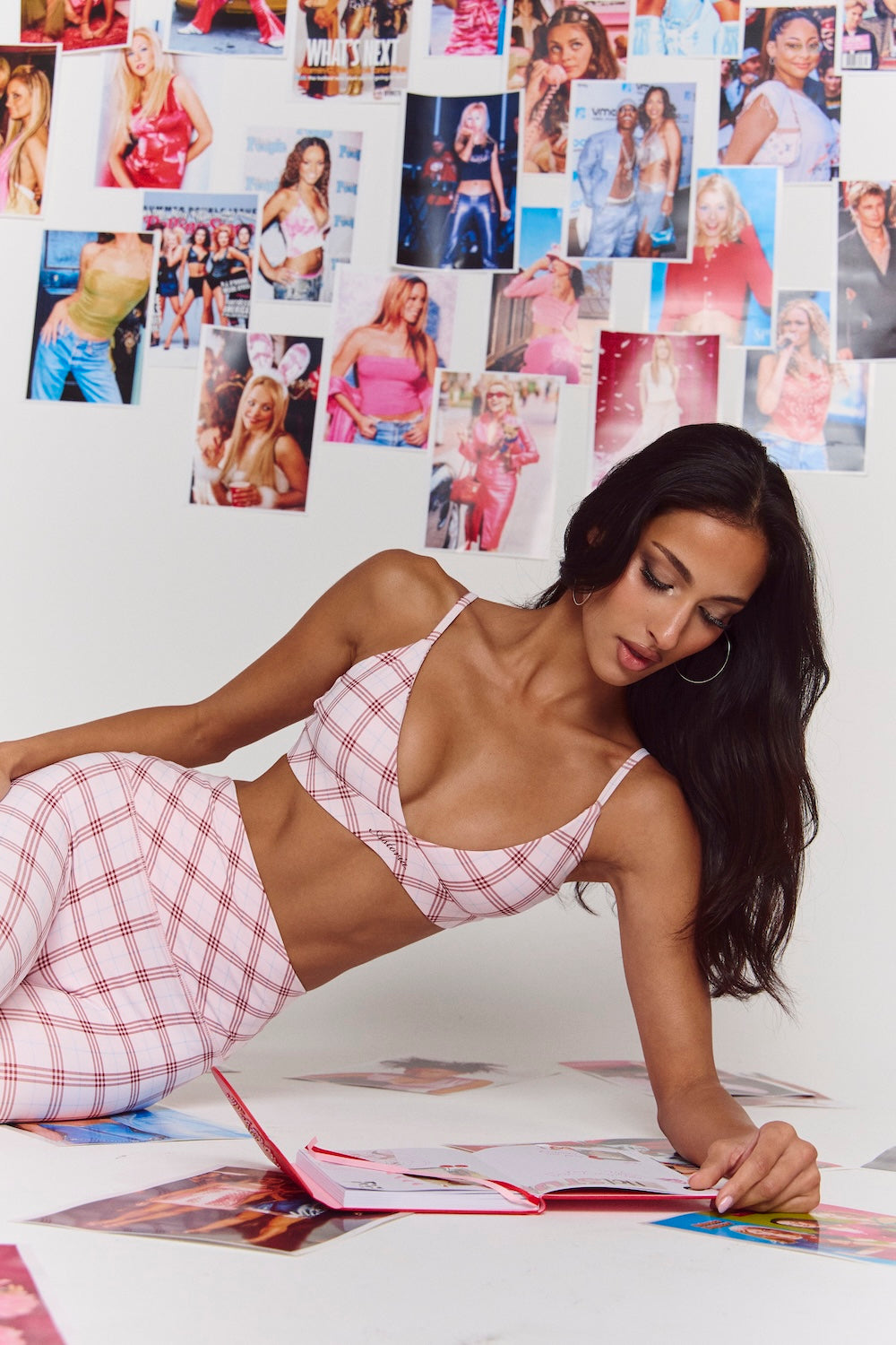 Astoria Airvíve Icon Sports Bra - Princess Pink Plaid