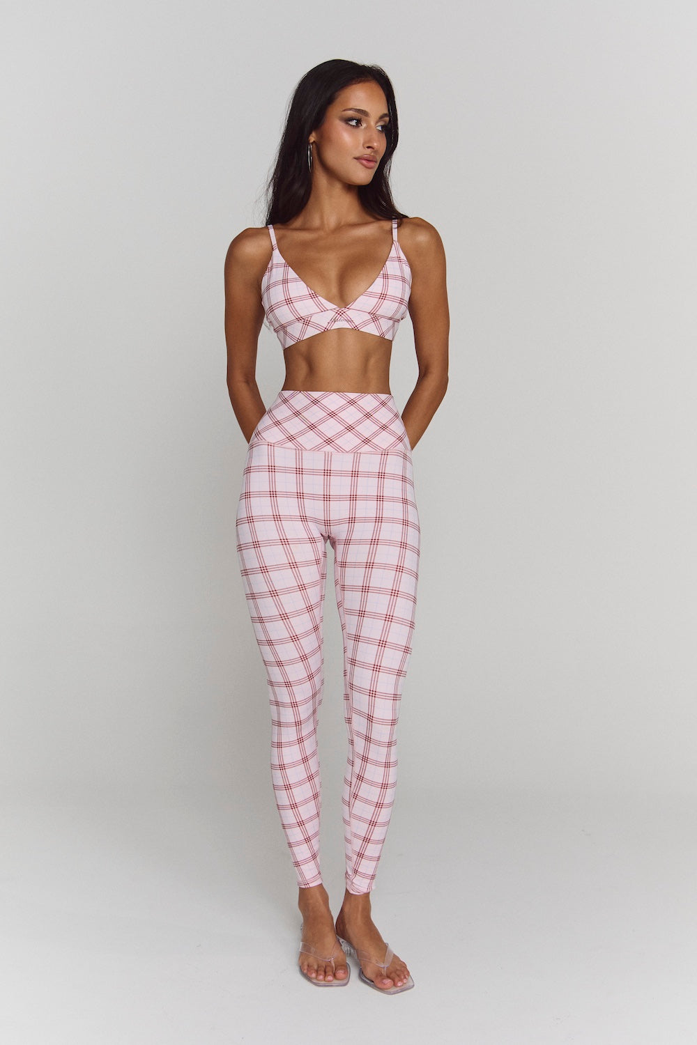 Astoria Airvíve Autograph Legging - Princess Pink Plaid