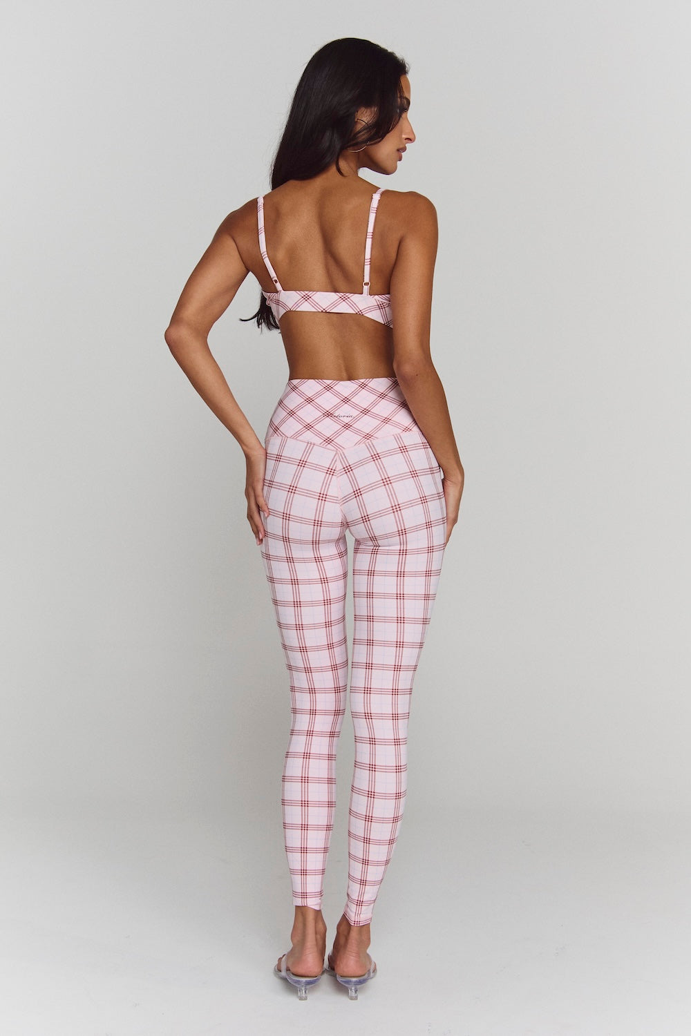 Astoria Airvíve Icon Sports Bra - Princess Pink Plaid