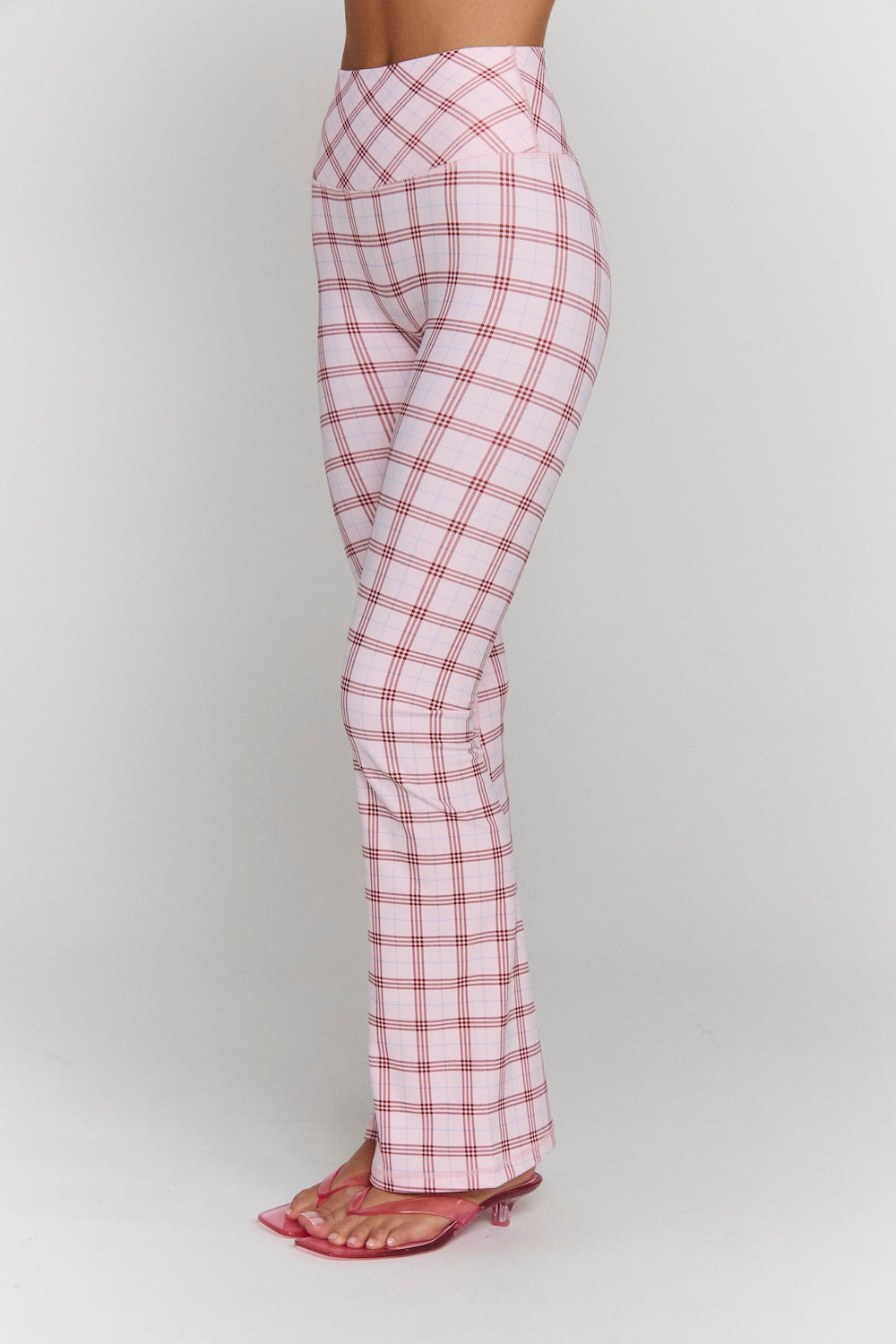 Astoria Airvíve Autograph Flare Legging - Princess Pink Plaid