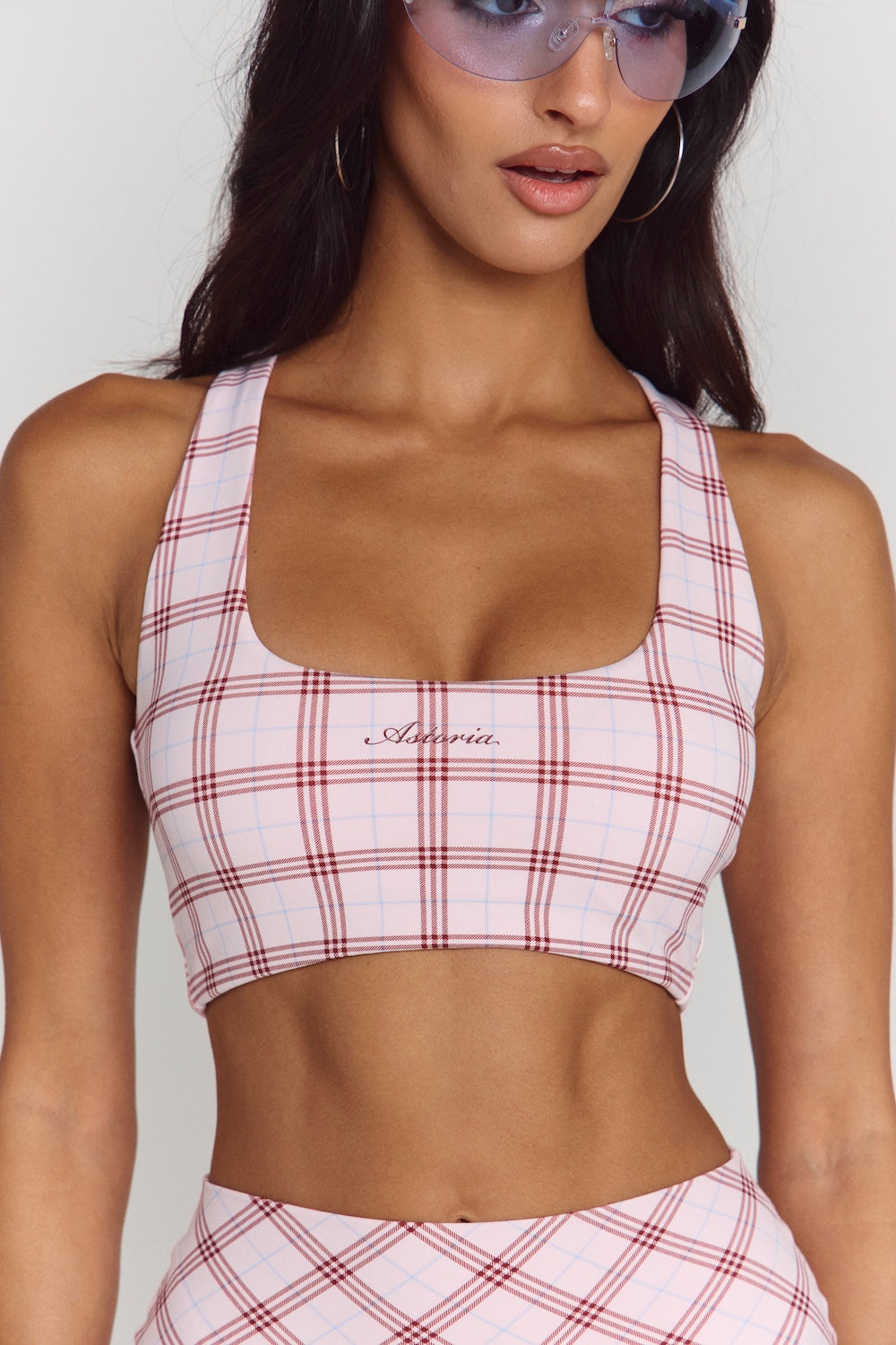 Astoria Airvíve Autograph Sports Bra - Princess Pink Plaid
