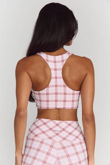 Astoria Airvíve Autograph Sports Bra - Princess Pink Plaid