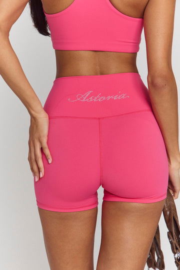 Astoria Airvíve Rhinestone Micro Short - Popstar Pink