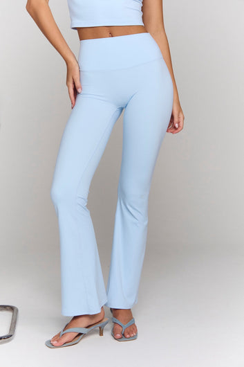 Astoria Airvíve Rhinestone Flare Legging - Laguna Blue