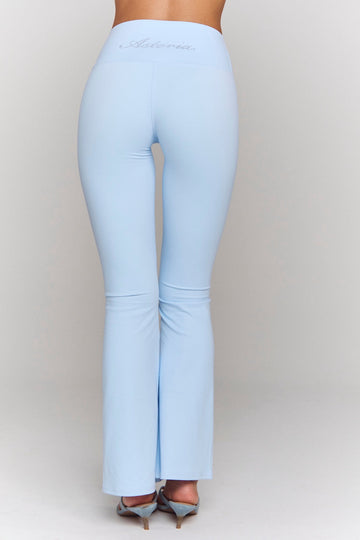 Astoria Airvíve Rhinestone Flare Legging - Laguna Blue