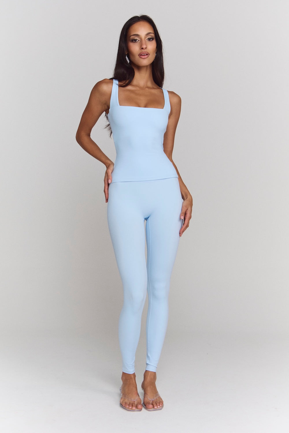 Astoria Airvíve Square Neck Tank - Laguna Blue