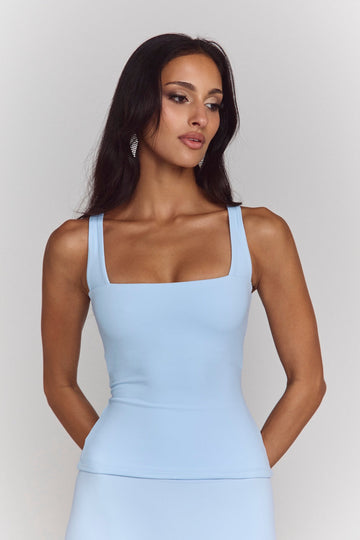 Astoria Airvíve Square Neck Tank - Laguna Blue