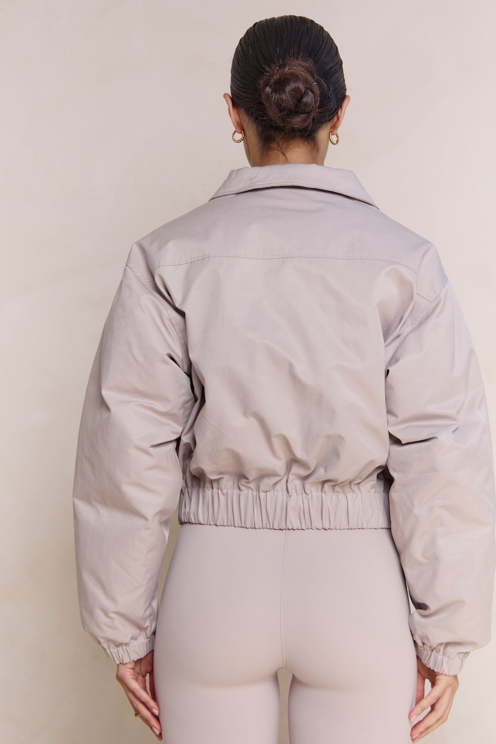 Astoria Bomber Jacket - Ash Grey