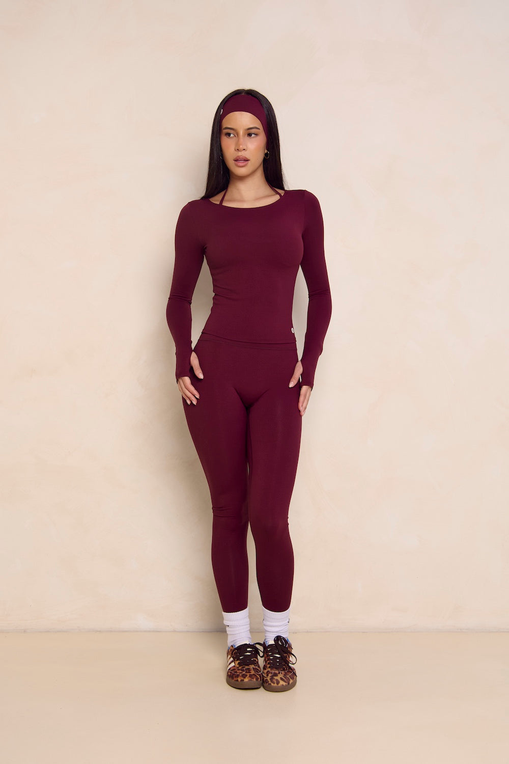 Astoria Airvíve Full Length Legging - Burgundy