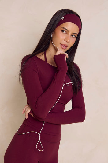 Astoria Airvíve Headband - Burgundy