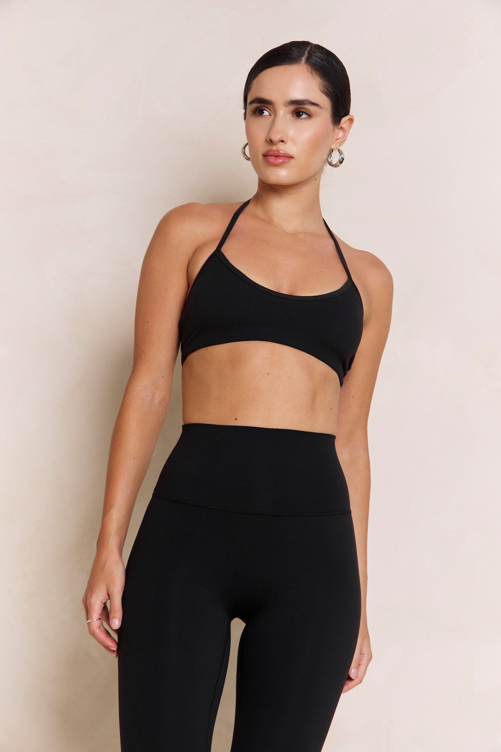 Astoria Airvíve Halter Sports Bra - Black
