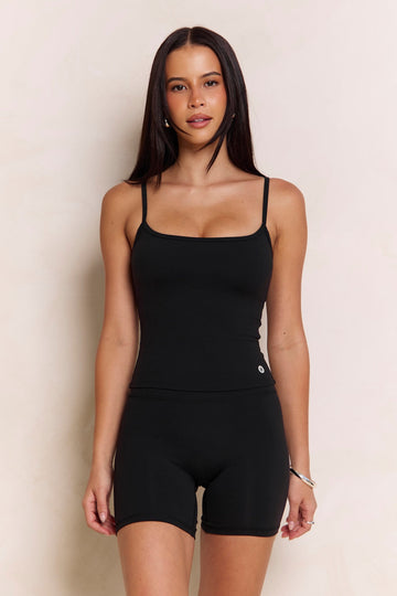 Astoria Airvíve Square Neck Cami - Black