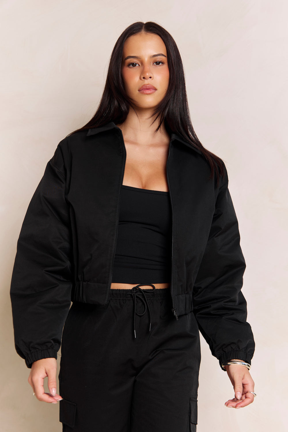 Astoria Airvíve Square Neck Cami - Black