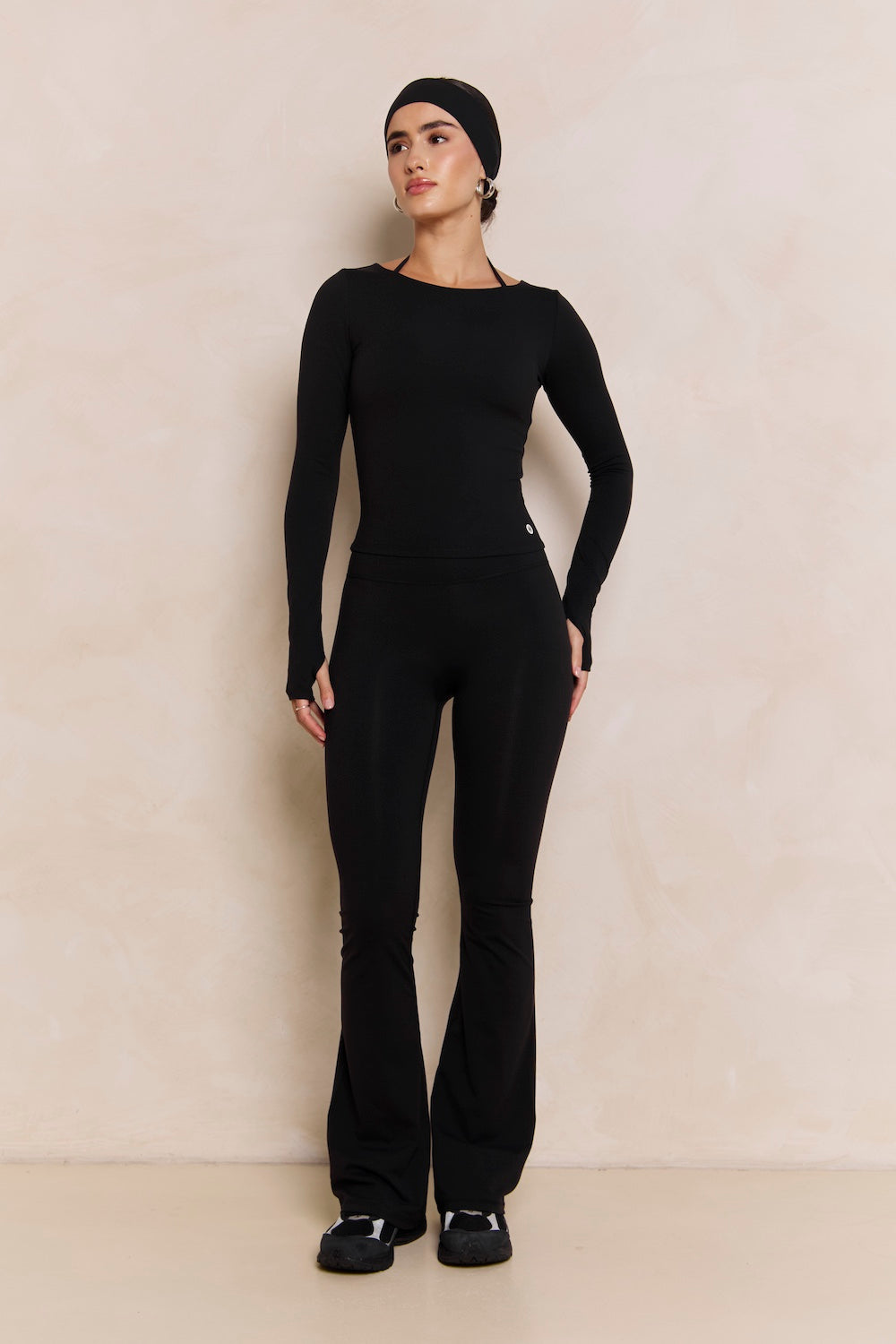 Astoria Airvíve Boat Neck Long Sleeve - Black