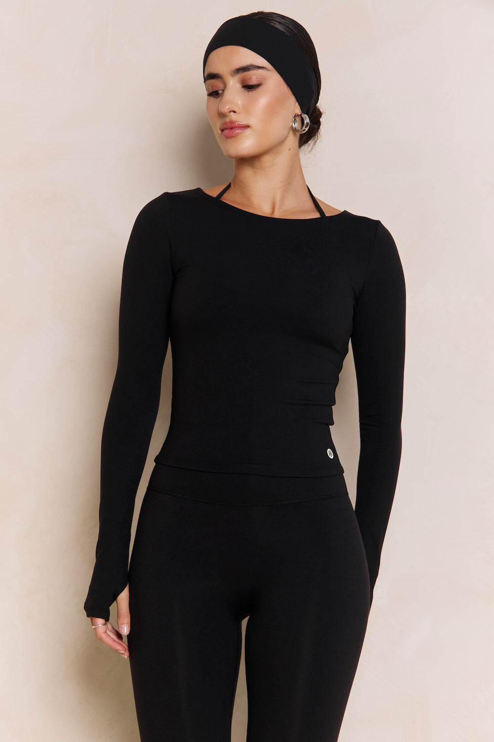 Astoria Airvíve Halter Sports Bra - Black