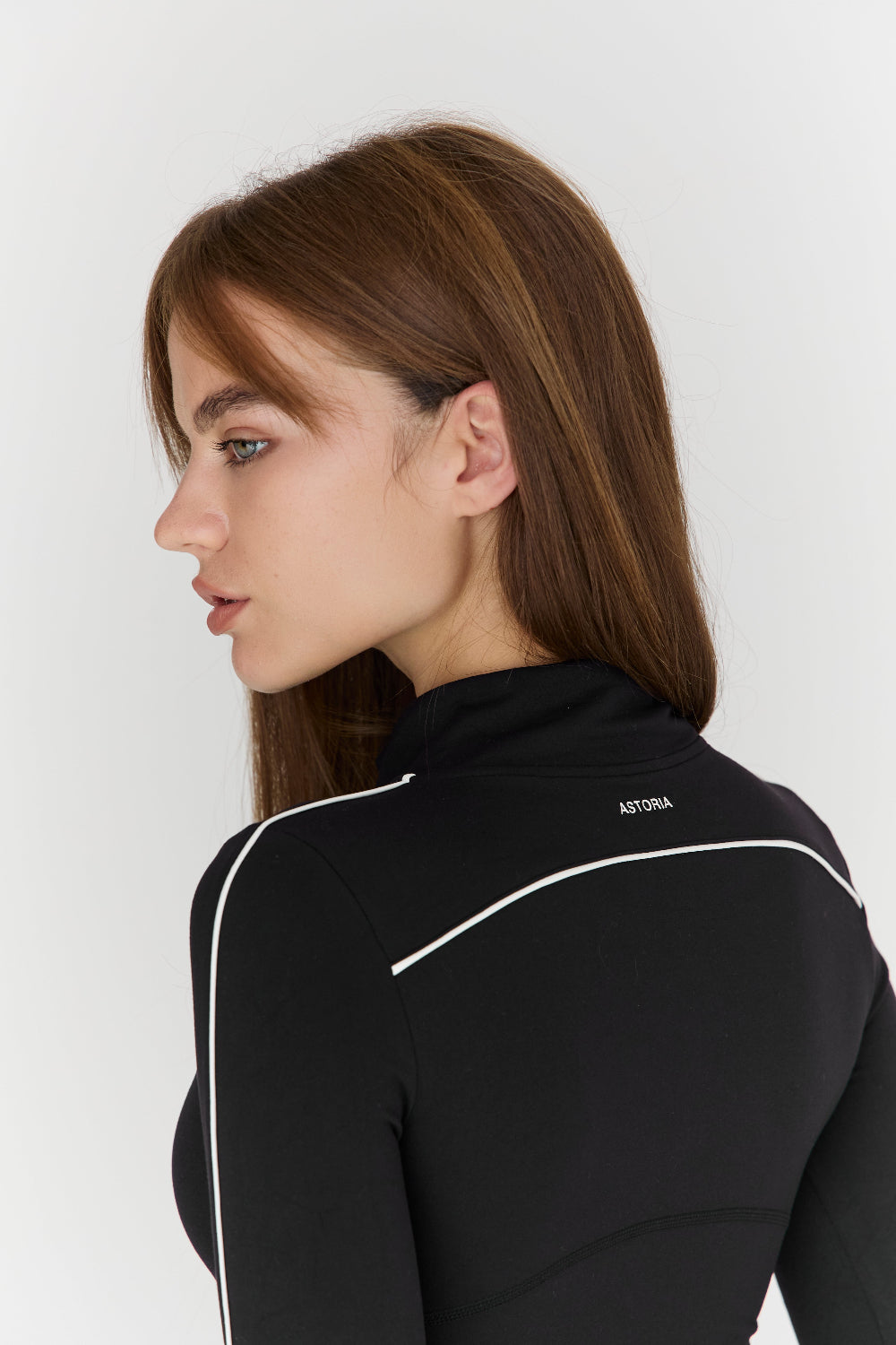 Astoria Airvíve Half Zip Jacket - Black/Cream