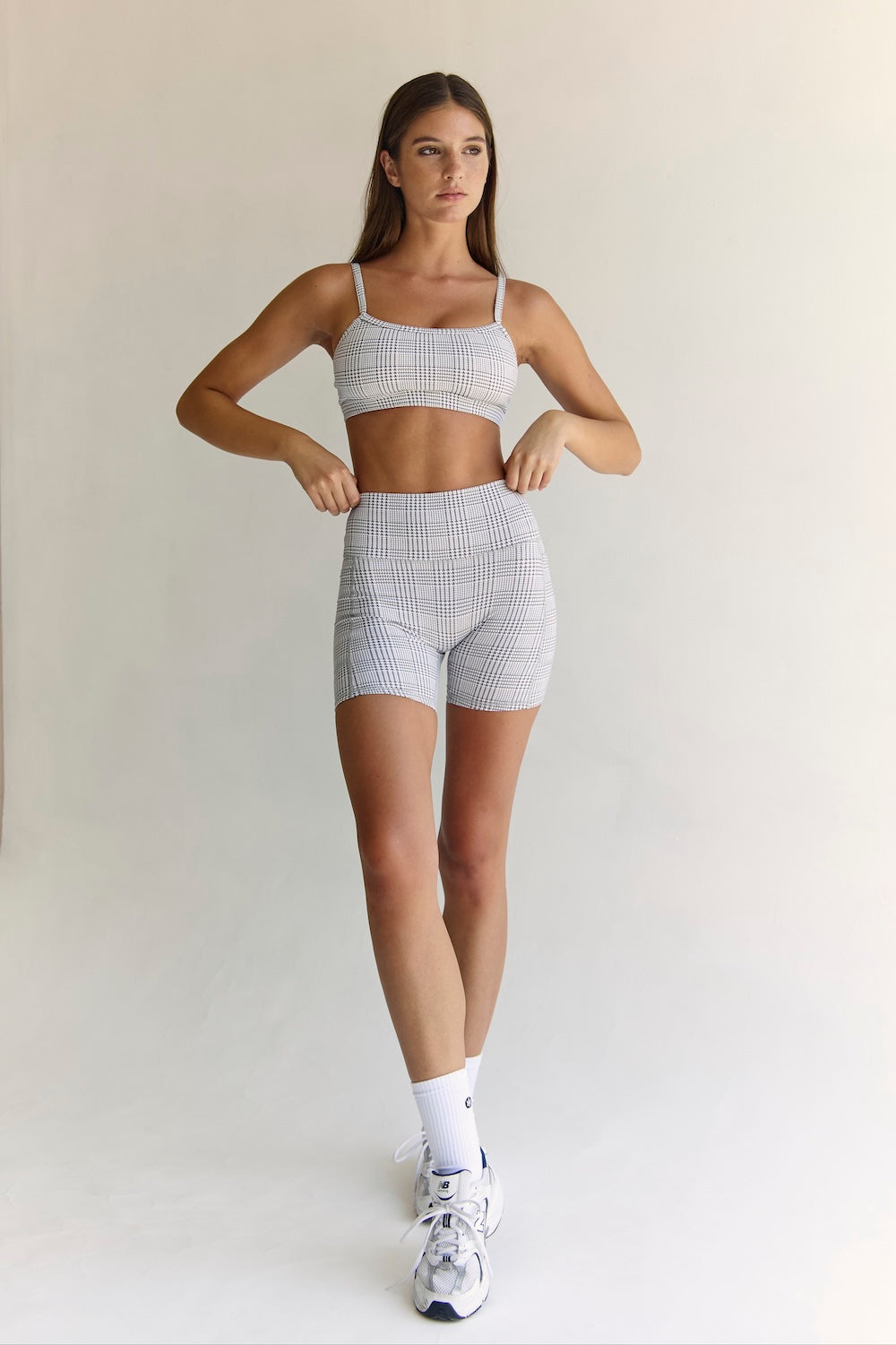 Astoria Airvíve Core Sports Bra - Grey Plaid