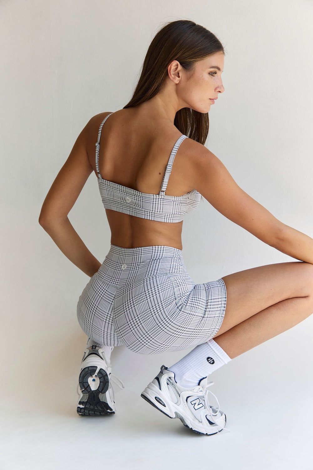 Astoria Airvíve Core Sports Bra - Grey Plaid
