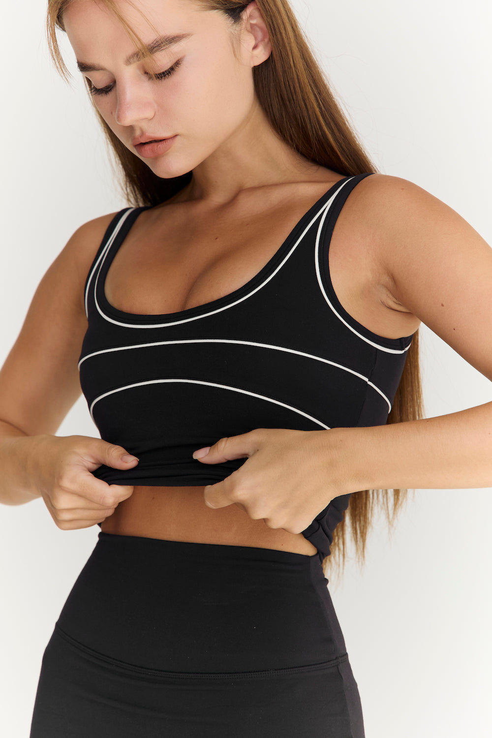 Astoria Airvíve Essential Sport Tank - Black/Cream
